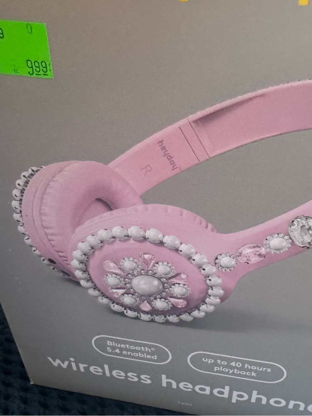 Hey Day Embellished wireless headphones,  nib